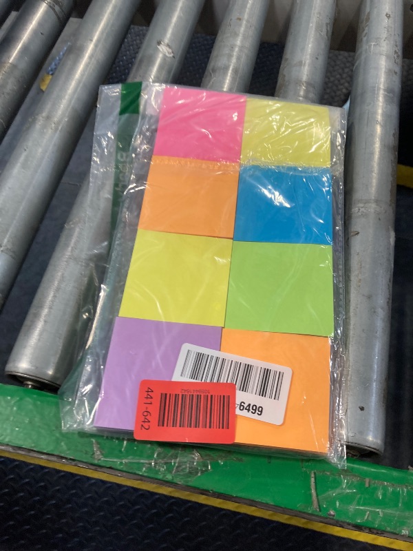 Photo 1 of (16 Pack) Pop Up Sticky Notes 3x3 in Accordion Stickies Super Sticking Power Memo Pads Bright Colors