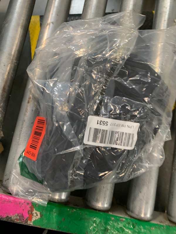 Photo 1 of ***USED***Jockey Women's Cotton Stretch Basic Ankle Legging with Side Pocket, Deep Black, 1X