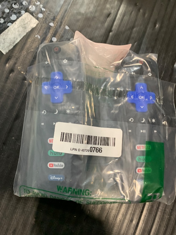 Photo 1 of (Pack of 2) Replacement Remote Control Only for Roku TV, Compatible for TCL Roku/Hisense Roku/Onn Roku/Sharp Roku/Element Roku/Westinghouse Roku/Philips Roku Smart TVs (Not for Roku Stick and Box)