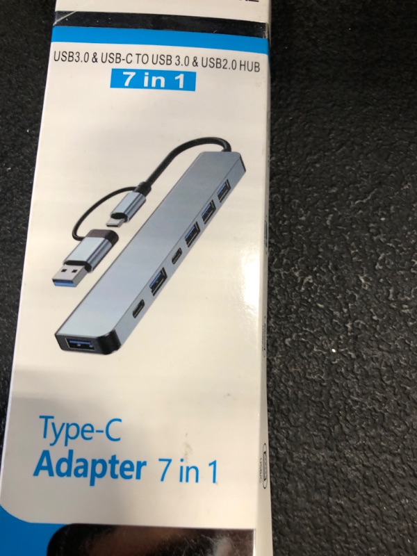 Photo 1 of ?Upgrade? USB C/USB Hub, BERLAT Aluminum 7 in 1 USB C & USB Hub with USB 3.0, USB 2.0 Ports for PC/Laptops/MacBook Pro/Air/iMac/iPad and More Devices