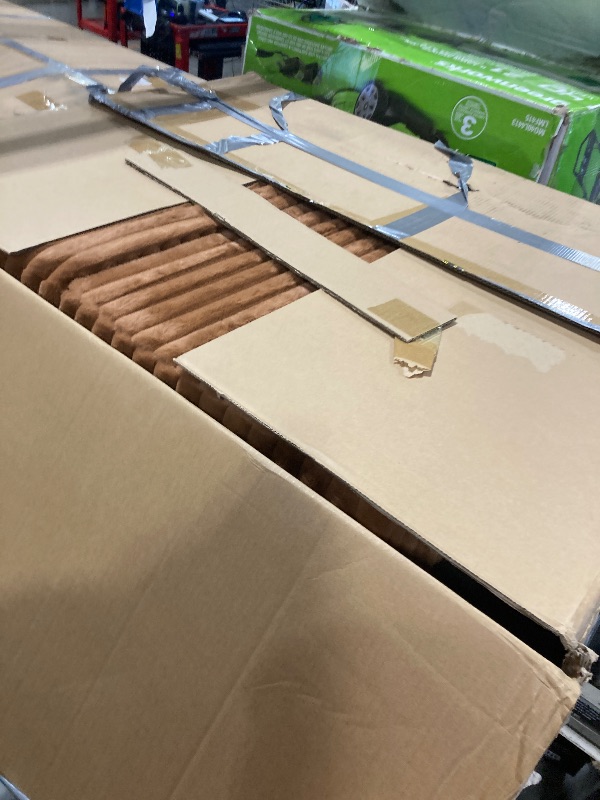 Photo 1 of ***Multiple boxes*** ***Stock photo is a similar item*** oaaktu ? Large Size Convertible Sleeper Sofa Bed,Polka dot Velvet Pull Out Futon Couch,Convertible Sofa Couch for Living Room,RV (Coffee)