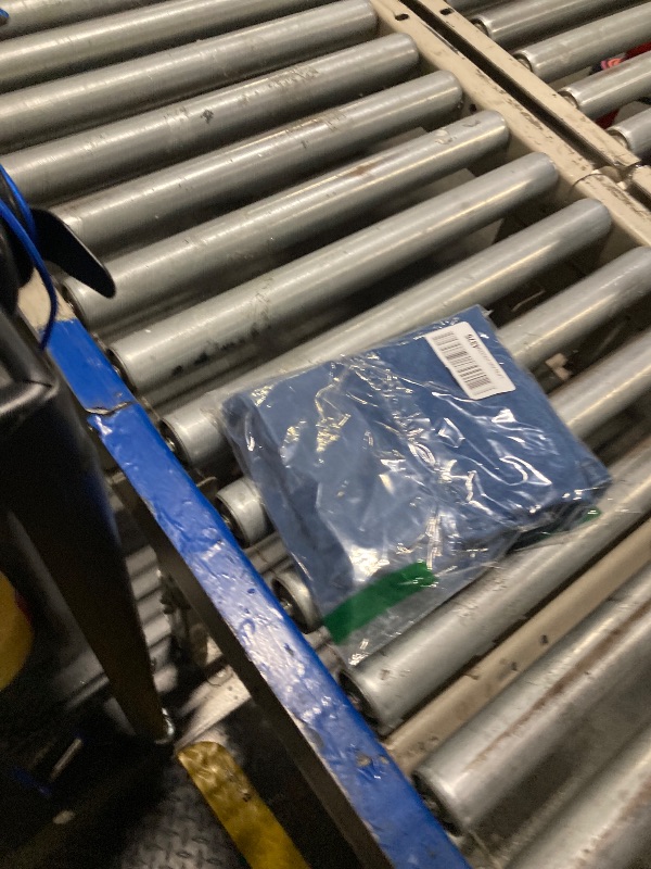 Photo 1 of Floerns Women's Casual Split Hem High Waist Denim Skorts Skirt Shorts Blue L