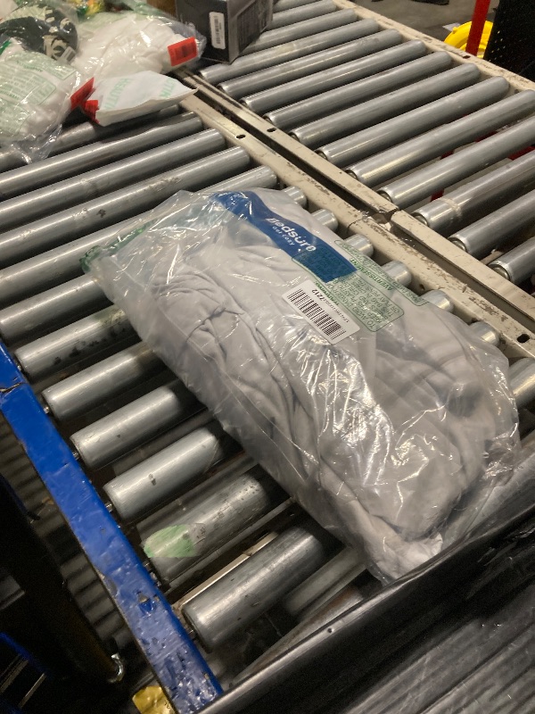 Photo 1 of Bedsure Light Grey Oversized King Duvet Cover - 3 Pieces Prewashed Cotton-Like Extra Soft Bedding Set, Includes 1 Duvet Cover 120x98 Inches with Zipper Closure & 2 Pillow Shams, Comforter Not Included