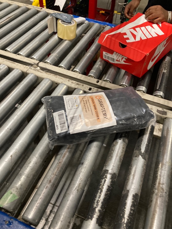 Photo 1 of 100 Gallon Oval Stock Tank Cover – Waterproof, Windproof & UV-Resistant | Ice Bath, Cold Plunge, Water Trough & Feeder Cover | Heavy-Duty 600D PVC | Elastic Bottom for Secure Fit 55"x35"x10"