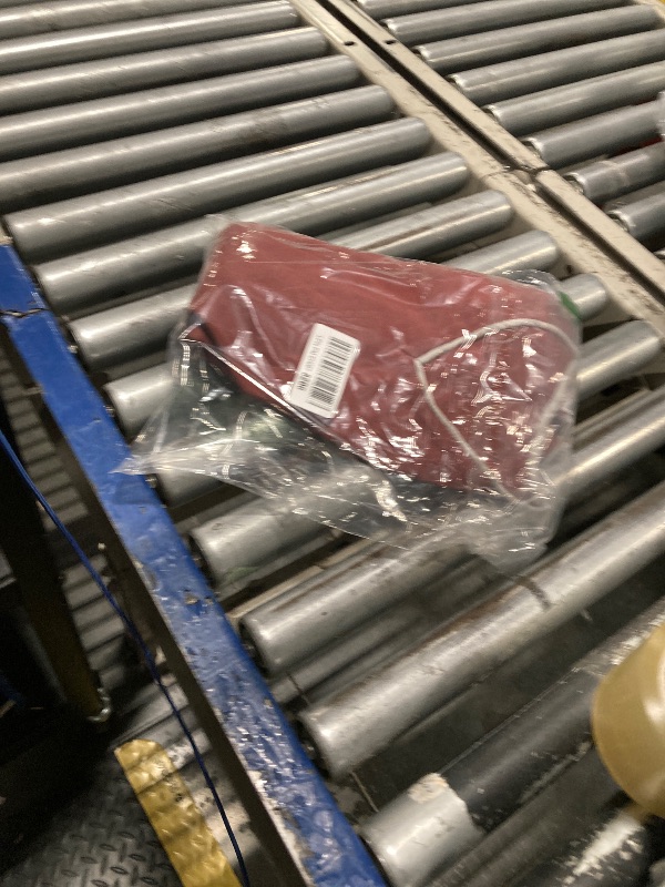 Photo 1 of Esobo Men's Fall Casual V Neck Long Sleeve Slim Fit Pullover Knit Sweater (Brick red,Medium)