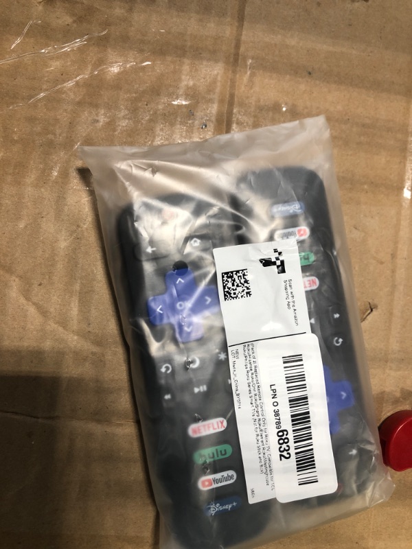 Photo 1 of (Pack of 2) Replacement Remote Control Only for Roku TV, Compatible for TCL Roku/Hisense Roku/Onn Roku/Sharp Roku/Element Roku/Westinghouse Roku/Philips Roku Smart TVs (Not for Roku Stick and Box)