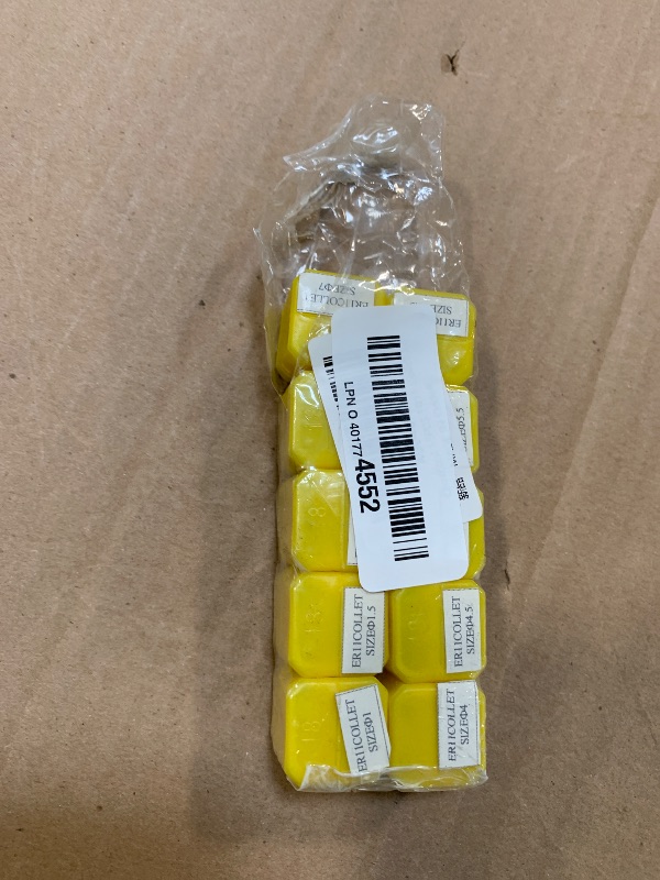 Photo 1 of ****MISSING PART****

Chazcool 15PCS ER11 Collet Set? ER11 Spring Collet Set for CNC Engraving Milling Lathe Chuck Tool, 1.0mm-7.0mm & 1/4", 1/8"