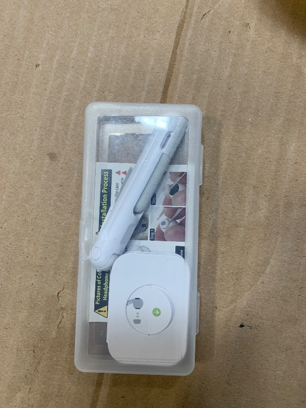 Photo 1 of *****ONLY ONE***
Replacement Ear Tips for AirPods Pro 2nd/1st Generation with Portable Storage Box & Cleaner Pen,Noise Reduction Holewith & Built-in dust Guard Screen,Silicone Ear Tips -M/Size 4 Pairs