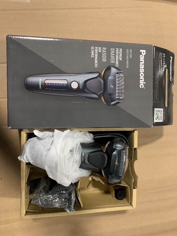 Photo 1 of Panasonic ARC5 Electric Razor for Men with Pop-up Trimmer, Wet Dry 5-Blade Electric Shaver with Intelligent Shave Sensor and 16D Flexible Pivoting Head - ES-LV67-K (Black)