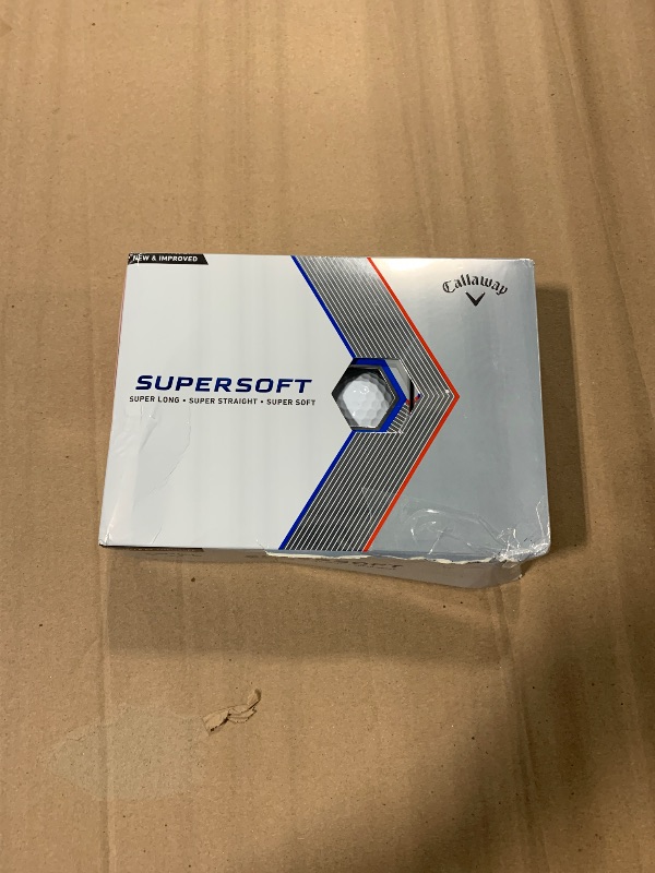 Photo 1 of ** 9 BALLS ** Callaway Golf Supersoft Golf Balls (2023 Version, White)
