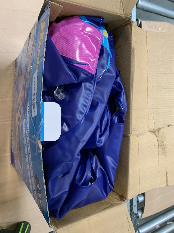 Photo 1 of Inflatable Pool Floats Adult Heavy Duty 79"x79" Extra Large Pool Lounge Floats Lake Float Cooling Pool Floaties Bed with Headrest, Cup Holder Sunbathing River Raft Summer Outdoor Beach Pool Party Toy