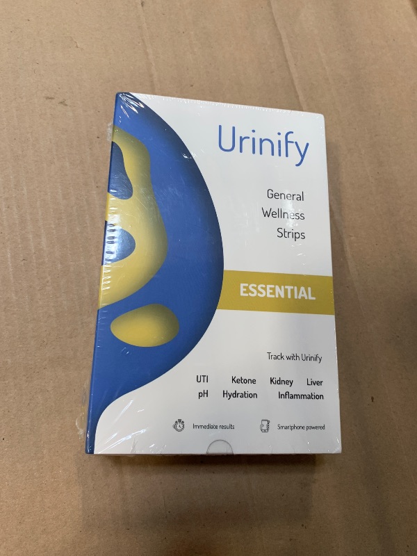 Photo 1 of ** NEW FACTORY **Urinify Mobile App Urine Test Strips -Trusted at Home Kidney and Liver Test Kit, Urinary Protein, UTI Test, Hydration, Ketone Body, pH, Urinalysis- Essential Kit (6 Strips)