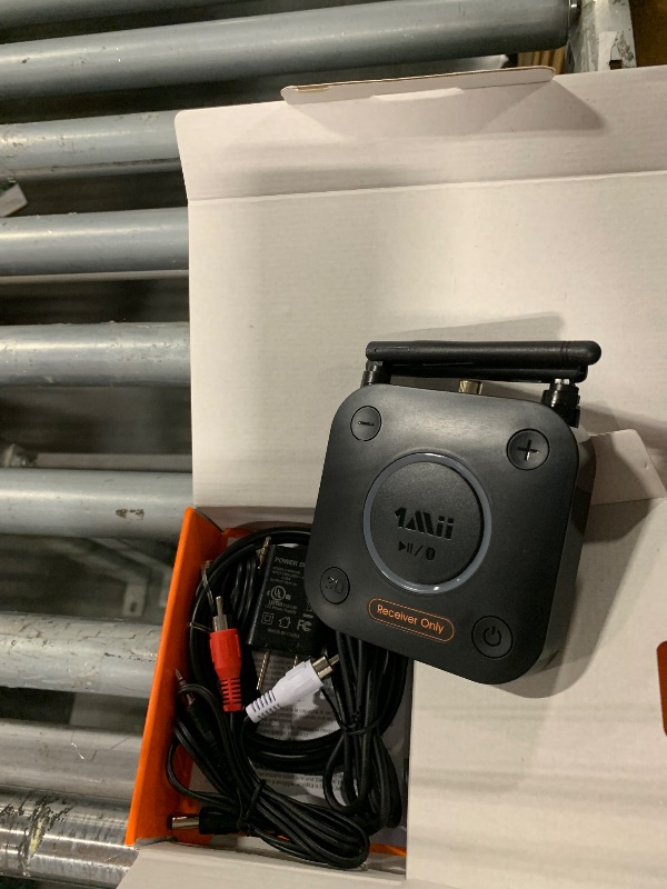 Photo 1 of [Upgraded] 1Mii B06Pro Long Range Bluetooth Receiver, HiFi Wireless Audio Adapter, Bluetooth 5.1 Receiver with 3D Surround aptX HD Low Latency Optical RCA AUX 3.5mm Coaxial for Home Stereo System