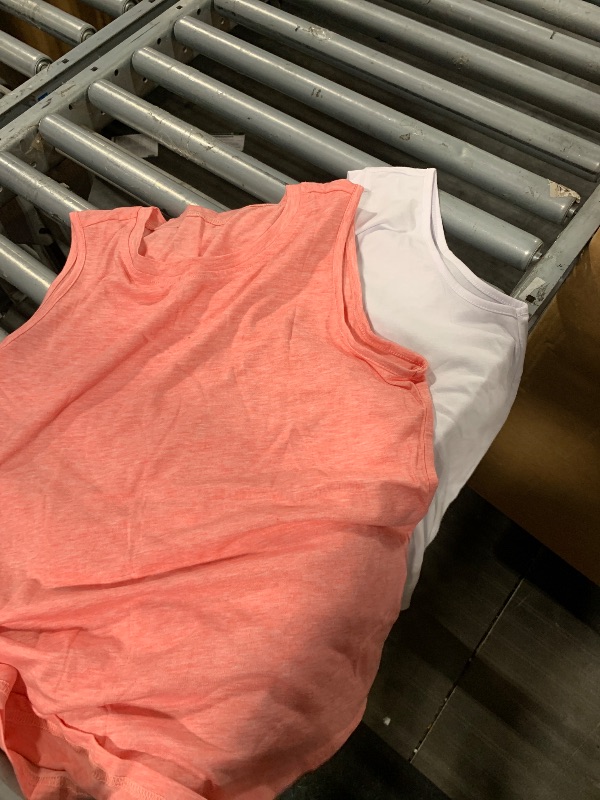 Photo 1 of ***SIMILAR***
Women Tank Tops 2Pcs Summer Tops for Women 2024 U Neck Tank Top Loose Fit Sleeveless Women Summer Tops Trendy Basics Clothes (US, Alpha, Small, Regular, Regular, White&Rose red)