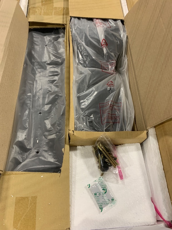 Photo 1 of ***ONLY THE PEDESTAL NO TABLE TOP****Roundhill Furniture Havre Pedestal Base Round Dining Table, Black,