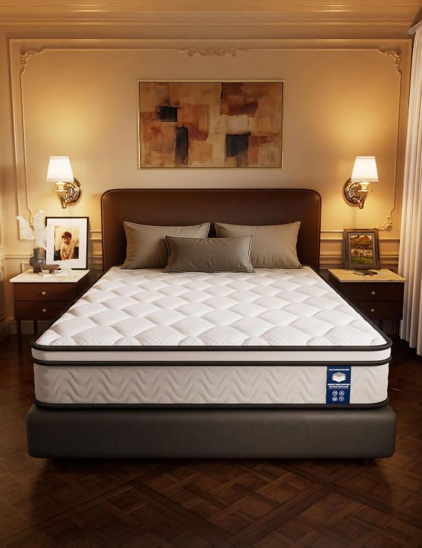 Photo 1 of ****SIMILAR***

Full Mattress, 12in Memory Foam Hybrid Mattress, Medium Firm and Individually Pocket Springs