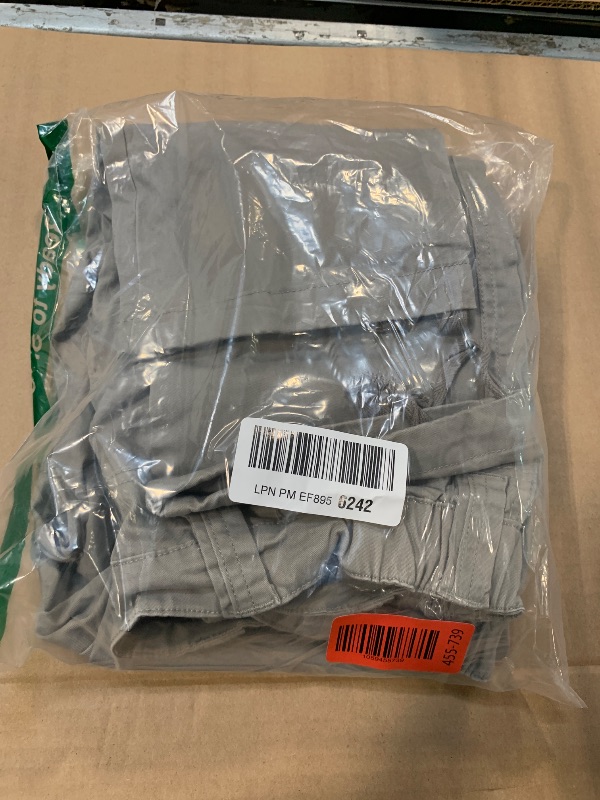 Photo 1 of **GREY**FOURSTEEDS Women's Mid Waist Cotton Regular Fit Solid Color Working Outdoor Drawstring Straight Leg Cargo Pants Khaki S