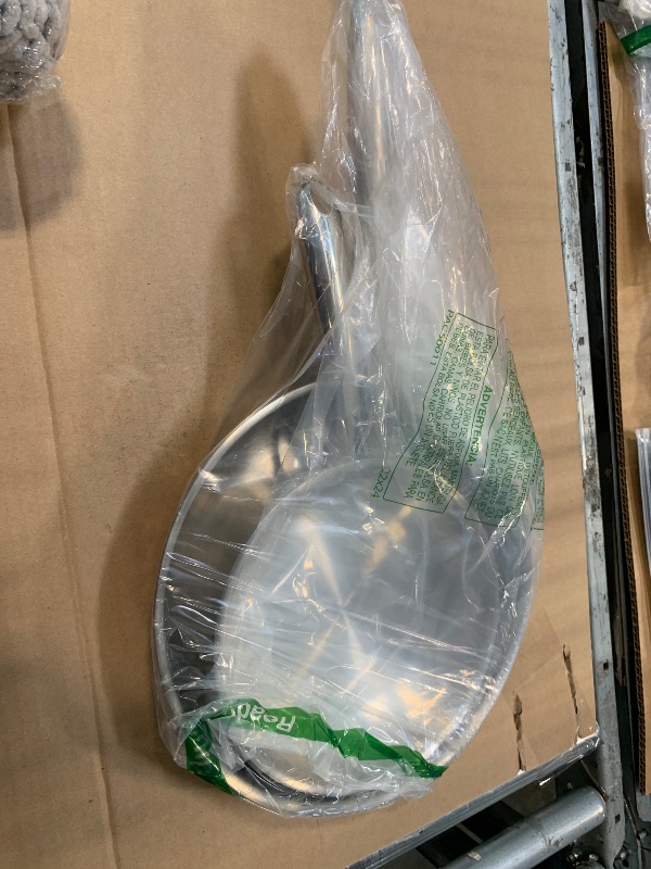 Photo 1 of ** NO LID ** MICHELANGELO Stainless Steel Frying Pan Set with Lid, 8" 10" Cooking Pan set with Triply Base, Stainless Steel Skillet with Ergonomic Handle, Induction Compatible