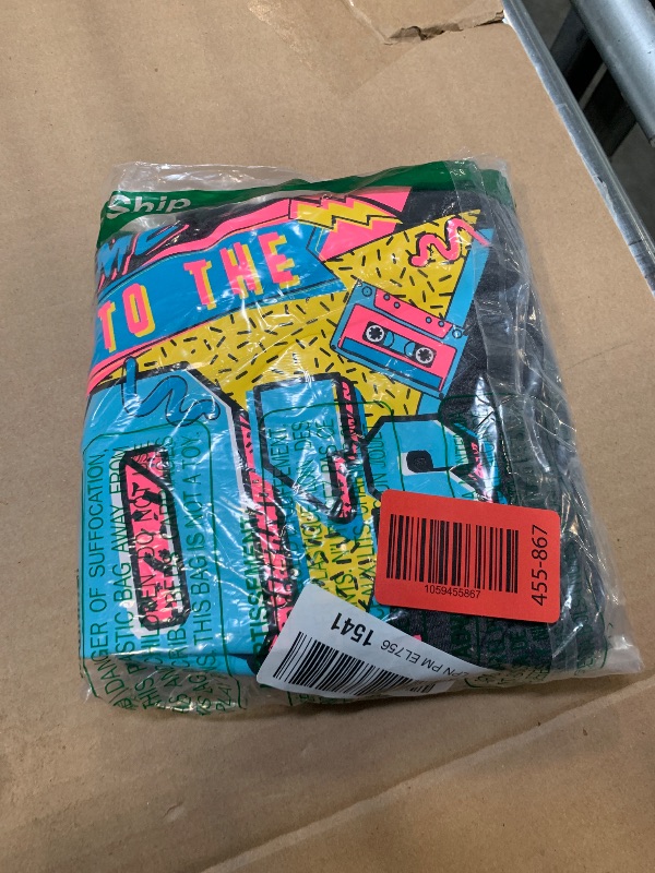 Photo 1 of ** DARK GRAY **Plus Size 90s Shirts for Women Vintage Neon Shirt Disco 90s Outfits Hip hop Graphic tees Birthday Party Gift  2XL