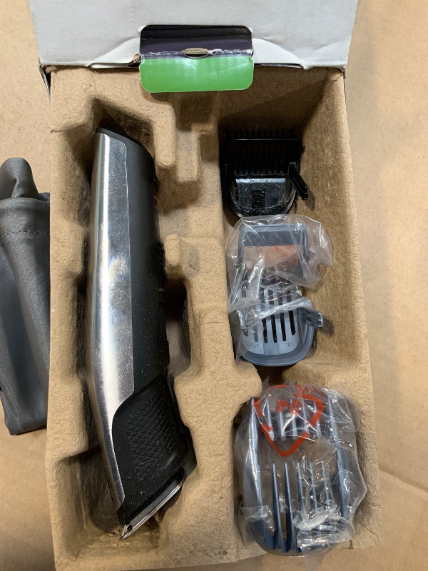 Photo 1 of **MISSING CHARGER***Norelco Philips Beard Trimmer and Hair Clipper Series 5500, Electric, Cordless, one Pass Beard Trimmer and Hair Clipper with Washable Feature for Easy Clean - No Blade Oil Needed - BT5511/49