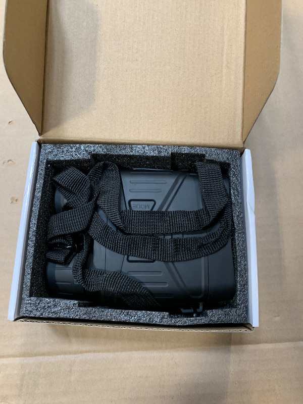 Photo 1 of ** BINOCULARS ONLY ** Night Vision Goggles - 4K Night Vision Binoculars with 5000mAh Rechargeable Battery, 32GB TF Card can Save Photo and Video, 3'' HD Screen for Camping & Security, Black