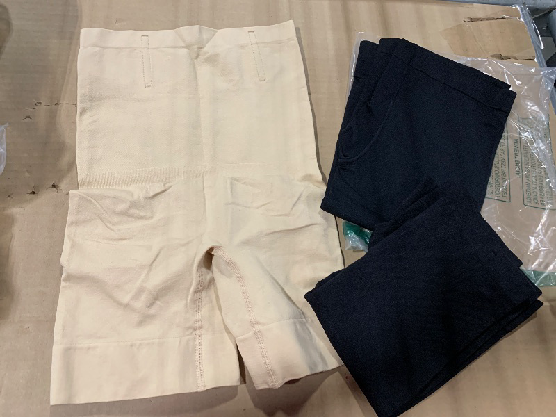 Photo 1 of ** 3 PACK ** BESTENA Shapewear Shorts,High Waisted Shapewear for Women Tummy Control,Seamless Body Shaper Shorts Thigh Slimmer,Anti-Chafing Under Shorts Black Nude S 