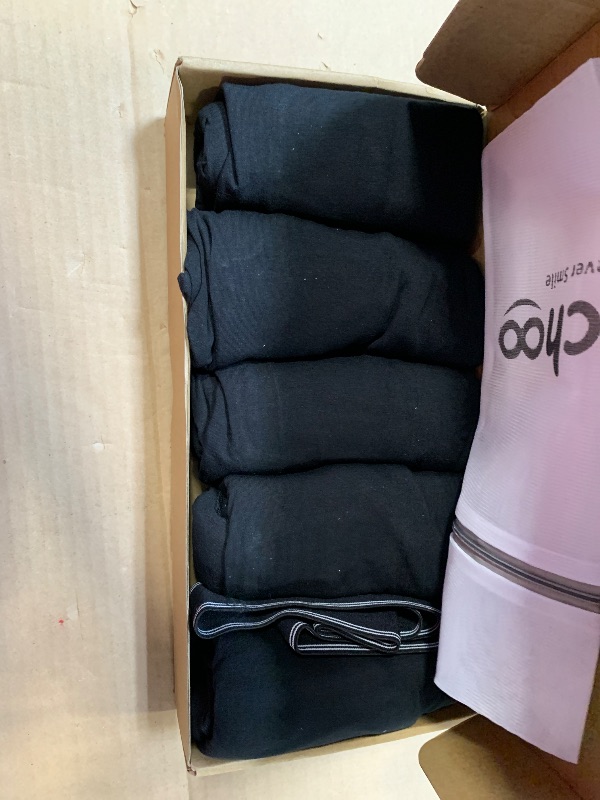 Photo 1 of ** BLACK - 5 PACK - DIFFERENT MODEL ** TIICHOO Mens Incontinence Underwear Washable Bowel Leak Proof Fecal Incontinence Boxers 3 Pack (4X-Large, 2 Green/Blue)