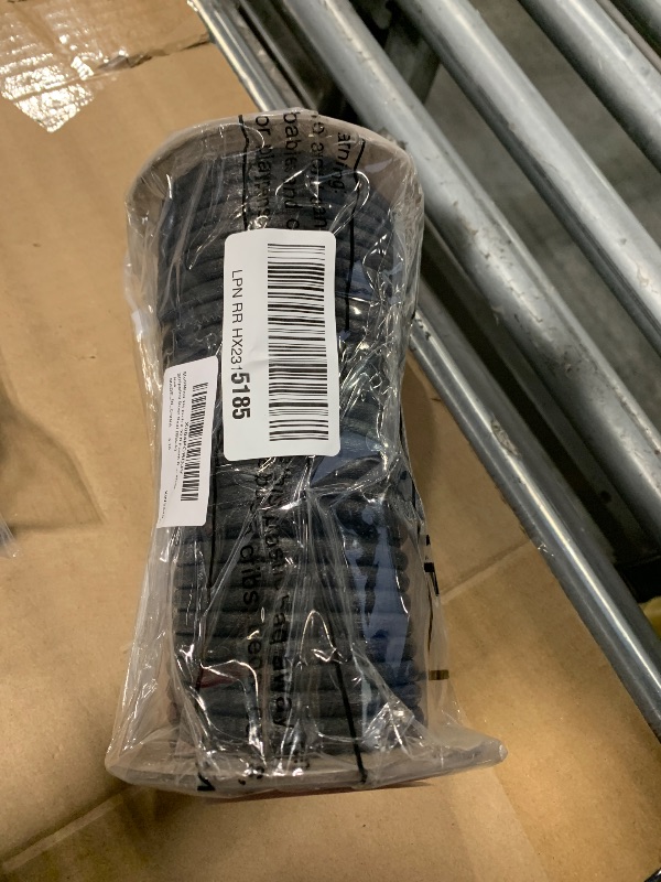 Photo 1 of MotiMind 1/4 Inch x 50 ft Foam Backer Rod for Gaps Joints Concrete Crack Filler Caulk Saver Bulk Foam Backing Rod Concrete Filler Rope for Weather Stripping Door Seal (Black)