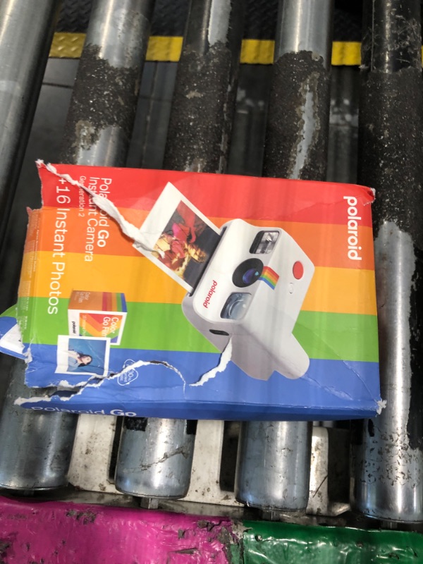 Photo 1 of **NO FILM**Polaroid Go Generation 2 - Mini Instant Camera + Film Bundle (16 Photos Included) - White (6282).