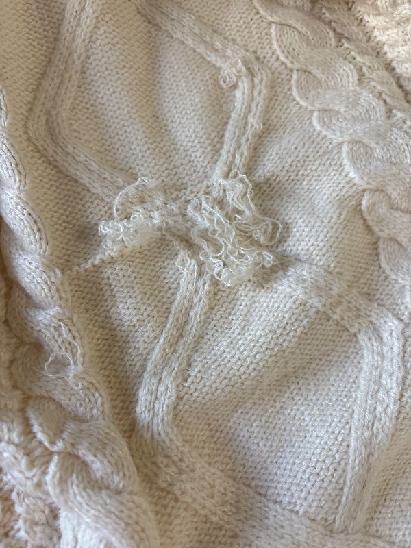 Photo 1 of **MINOR DAMAGE(PLEASE LOOK AT PHOTO)***ANRABESS Sweaters for Women Oversized Cable Knit Fall Long Sleeve Crewneck Casual Pullover Sweater Tops 2025 Winter Outfits Apricot Large