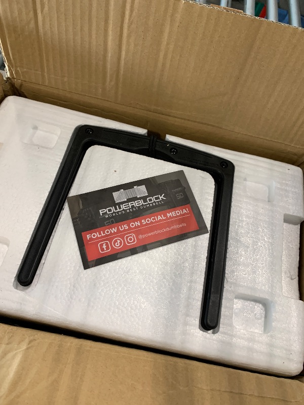 Photo 1 of -ONLY 1** PowerBlock Elite EXP Adjustable Dumbbells, Sold in Pairs, Stage 1, 5-50 lb. Dumbbells, Durable Steel Build, Innovative Workout Equipment, All-in-One Dumbbells, Expandable with Expansion Kits