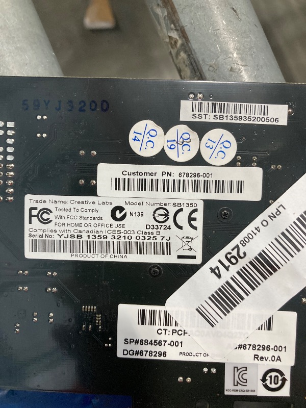 Photo 1 of Creative Sound Blaster Recon3D THX PCIE Sound Card SB1350