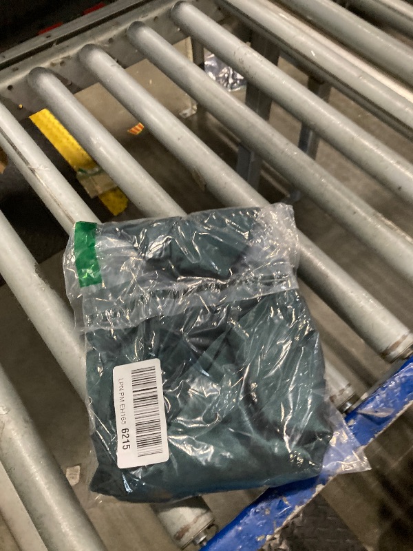 Photo 1 of ***Missing string to tie***Ekouaer Women's Satin Robes Sexy Lace Cami Nightwear Silk Bridesmaid Lingerie Kimono 3/4 Sleeve Sleepwear, Dark Green M