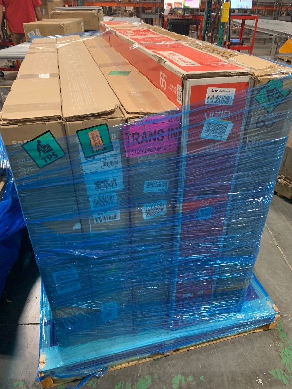 Photo 1 of *****TV PALLET**** AS IS / NO RETURNS -- FINAL SALE******
*****Mixed Bundle of new item - AS IS-- FINAL****
******Mixed Bundle of new and USED ITEM - AS IS- 
FINAL SALE -NO RETURNS OR REFUNDS*****    UNTESTED TV******