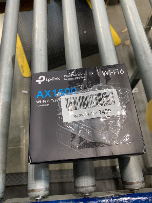 Photo 1 of TP-Link Ultra-Portable Wi-Fi 6 AX1500 Travel Router TL-WR1502X | Easy Public WiFi Sharing | Hotel/RV/Travel Approved | Phone WiFi Tether | USB C Powered | Multi-Mode | Tether App | Durable Design