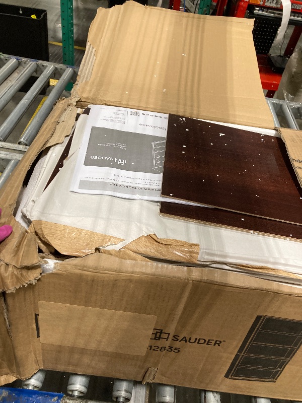 Photo 1 of ***MISSING HARDWARE***Sauder Miscellaneous Storage 5-Shelf Bookcase/ Book shelf, Select Cherry finish