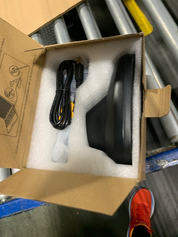 Photo 1 of NetumScan Upgraded Industrial Bluetooth QR Barcode Scanner, IP67 Waterproof & 7M Drop Proof, 2600mAh Wireless 1D 2D Bar Code Scanner with Charging Stand for Store, POS, Computer, iPhone, Android