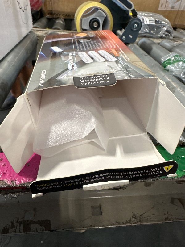 Photo 1 of **MISSING 2** STAR-SPANGLED 3 Pack 7” Motion Sensor Lights Indoor Battery Operated, Stick on LED Light for Closet, Stairs, Under Cabinet, Cool White