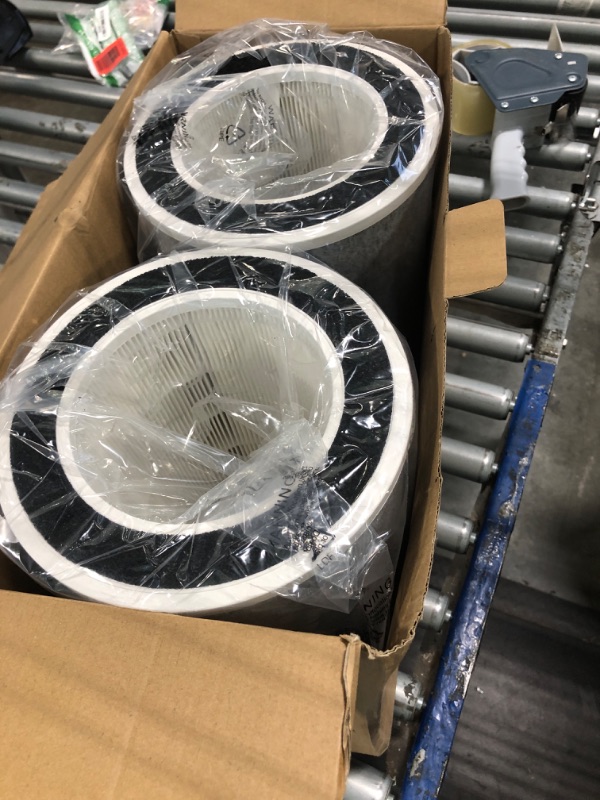 Photo 1 of HC502 HP202 HP201 True Air Purifier MAX Filter Compatible with Shark HP200 Series, HP202, HP201, HP232, HP302 and HC502, Part # HE2FKBAS, HE2FKBASMB, 2 Pack