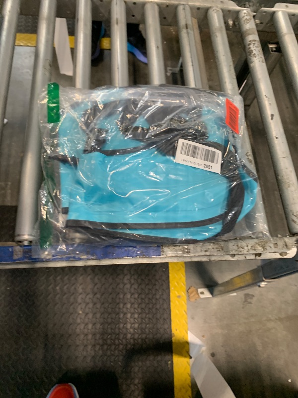 Photo 1 of **MISISNG 1** Meooeck 2 Pcs Snorkeling Vest for Adults Safety Inflatable Snorkel Vest for Swim Kayaking Swimming Diving Surfing, Load up to 220 Ibs (Classic, Blue, Large-X Large)