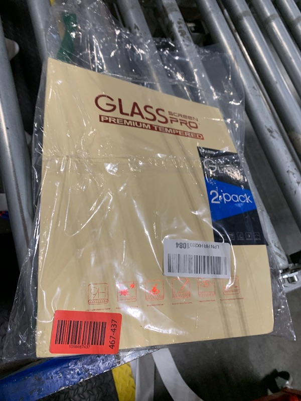 Photo 1 of *** BENT *** SPARIN Screen Protector for iPad Air 13 Inch M3 2025 & M2 2024 (7th/6th Generation) & iPad Pro 13 Inch M4 7th Gen, Case Friendly/2 Pack Tempered Glass, Support Apple Pencil