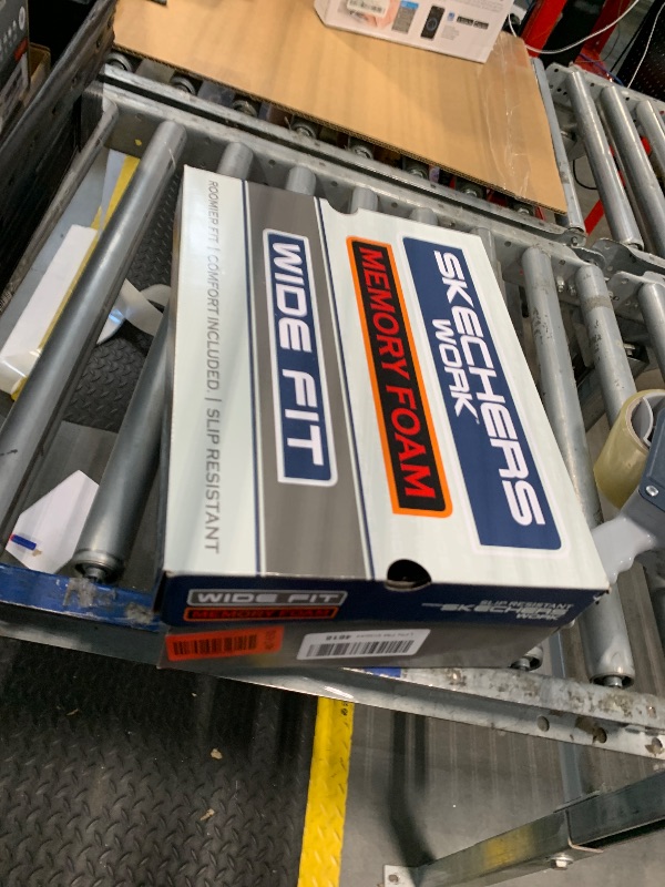 Photo 1 of **DIRTY**Skechers Women's Squad Sr Food Service Shoe, Black, 9 Wide