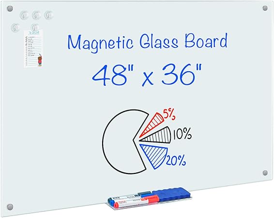 Photo 1 of ** UNKNOWN SIZE OR MODEL SIMILAR IMAGE***Glass Dry-Erase Board - White, Magnetic
Tableau