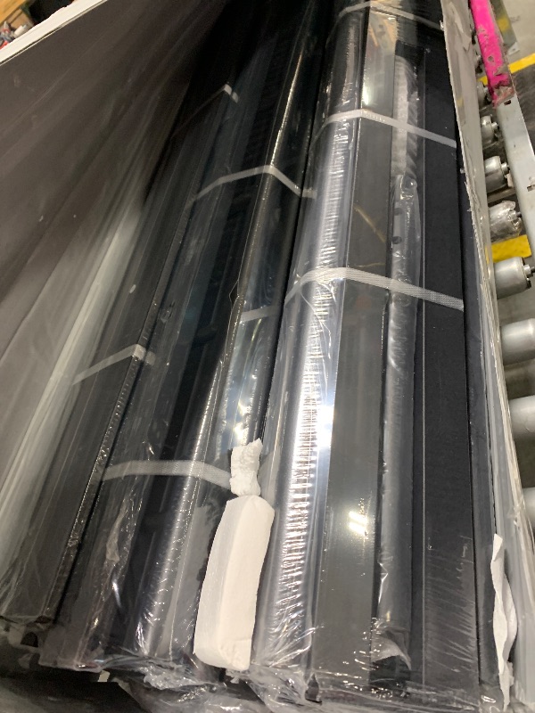 Photo 1 of *** UNKNOWN MISSING PARTS* zunatu King Size Metal Platform Bed Frame/Victorian Style Headboard and Footboard/Steel Slat Support/Easy Assembly/No Box Spring Needed/Underbed Storage/Noise Free/Black