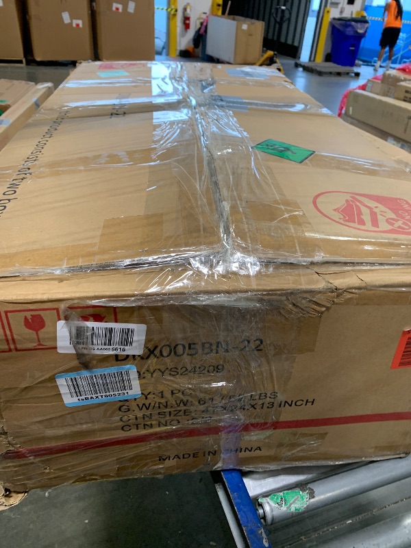 Photo 1 of ***  UNKNOWN WHICH SIDE IS MISSING INCOMPLETE SET***Wisteria Lane Patio Furniture Set, 7 Piece Outdoor Dining Sectional Sofa with Dining Table and Chair, All Weather Wicker Conversation Set with Ottoman, Ivory