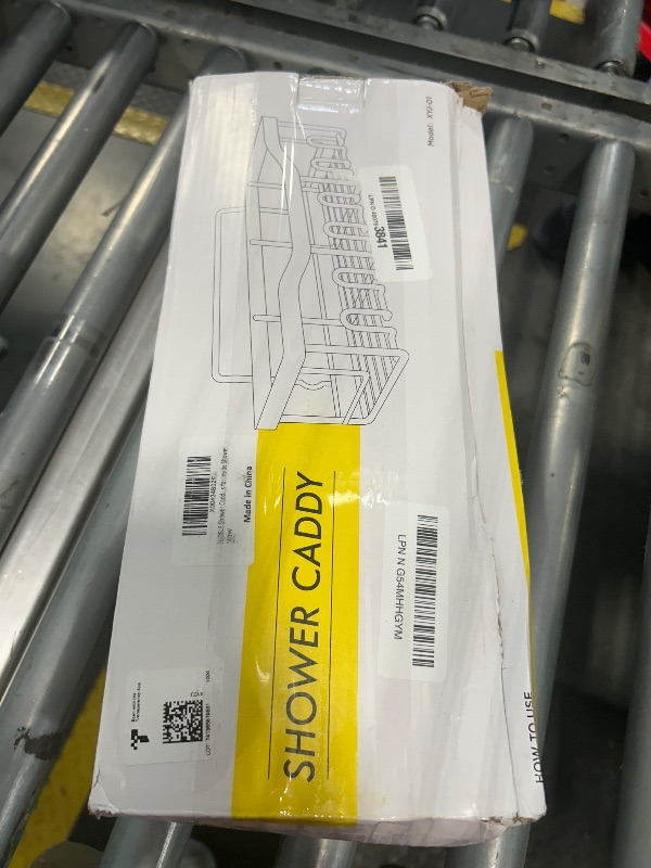 Photo 1 of ** MISSING SUCTION FOR WALLS ** EUDELE Adhesive Shower Caddy, 5 Pack Rustproof Stainless Steel Bath Organizers With Large Capacity, No Drilling Shelves for Bathroom Storage & Home Decor-XL Size