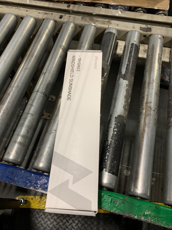 Photo 1 of [2025 Upgrade] Nmoiss Windshield Sun Shade Umbrella - [Vinyl Coating Heat Shield] Protect Car from Sun Rays & Heat Damage Keep Cool and Protect Interior, Spring Structure Edge Medium 56" L x 31" W