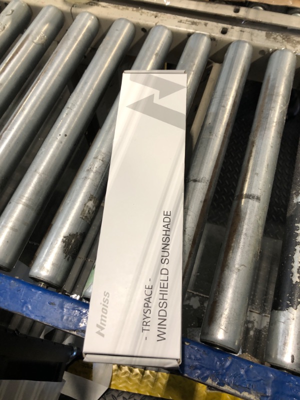 Photo 1 of [2025 Upgrade] Nmoiss Windshield Sun Shade Umbrella - [Vinyl Coating Heat Shield] Protect Car from Sun Rays & Heat Damage Keep Cool and Protect Interior, Spring Structure Edge Medium 56" L x 31" W