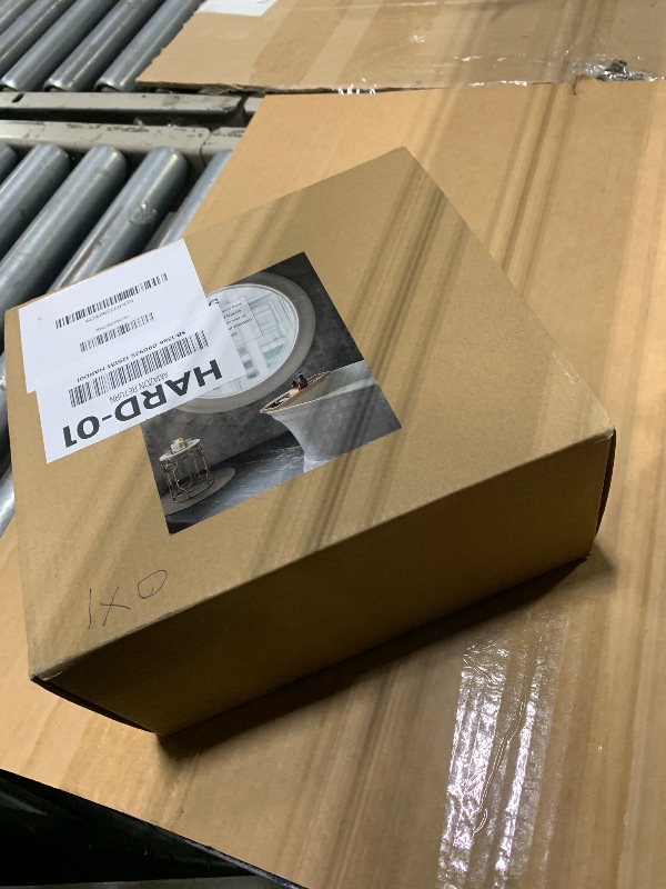 Photo 1 of *Missing items, tube* GUOYINDONG Roman Tub Faucet, Brushed Nickel 3 Hole Waterfall Bathtub Faucet High Flow 2 Handle Bath Tub Faucet Set wtih Long Spout