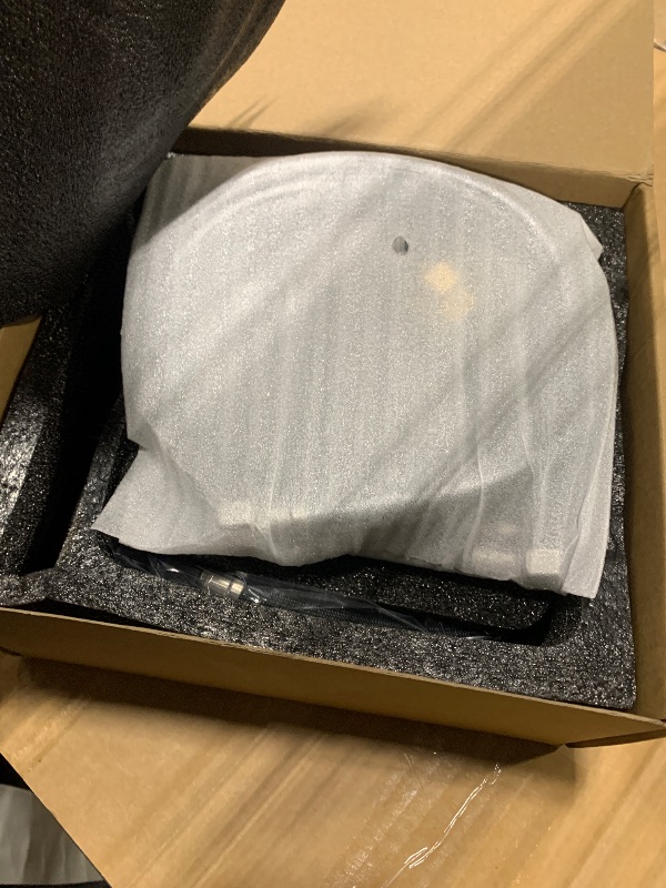 Photo 1 of *Missing items, tube* GUOYINDONG Roman Tub Faucet, Brushed Nickel 3 Hole Waterfall Bathtub Faucet High Flow 2 Handle Bath Tub Faucet Set wtih Long Spout